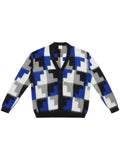 COUNTY OF MILAN AOP Damier Cross cardigan