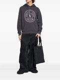 Versace Jeans Couture logo-embellished hoodie