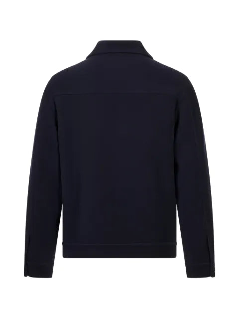 Fedeli zip-up collared jacket