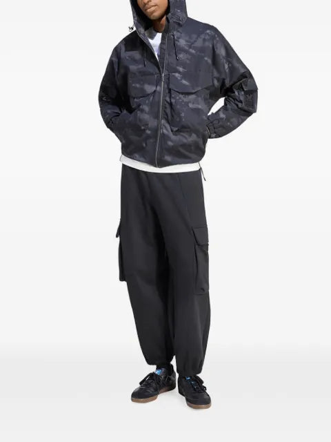 adidas camouflage-print ripstop jacket