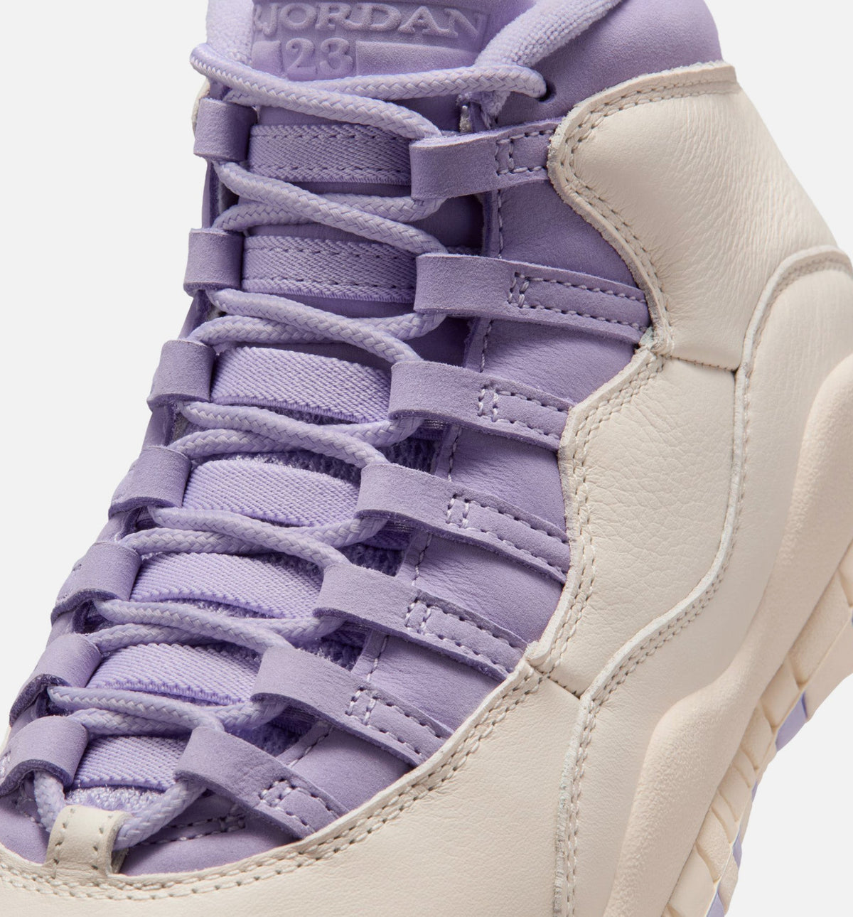 Air Jordan 10 Retro Hydrangeas – Women's Lifestyle Shoe | Chalk/Hydrangeas/Wild Grape