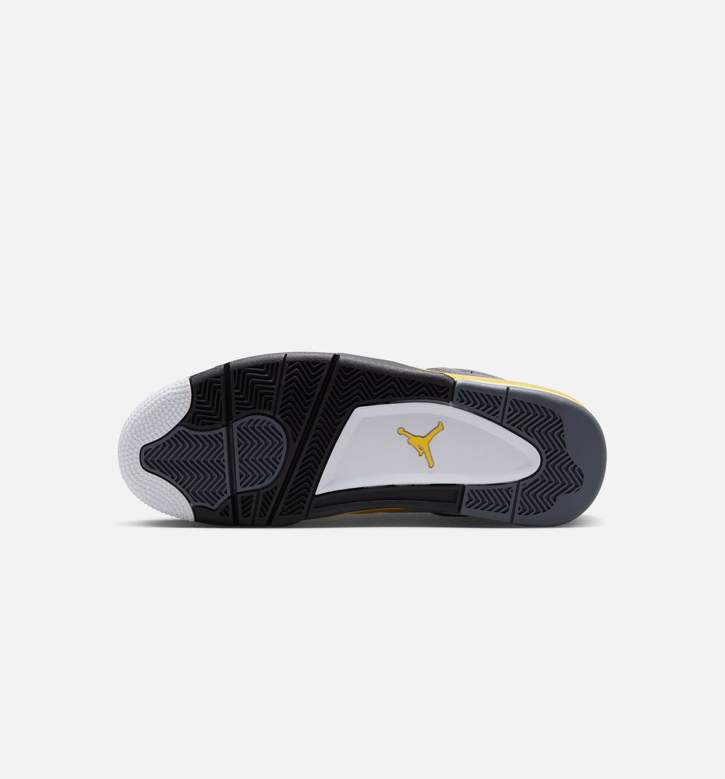 Air Jordan 4 Retro Rare Air Tour Yellow Men's – White/Dark Blue Grey/Black/Tour Yellow
