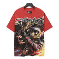 Godspeed Red Racing Skull Graphic T-Shirt