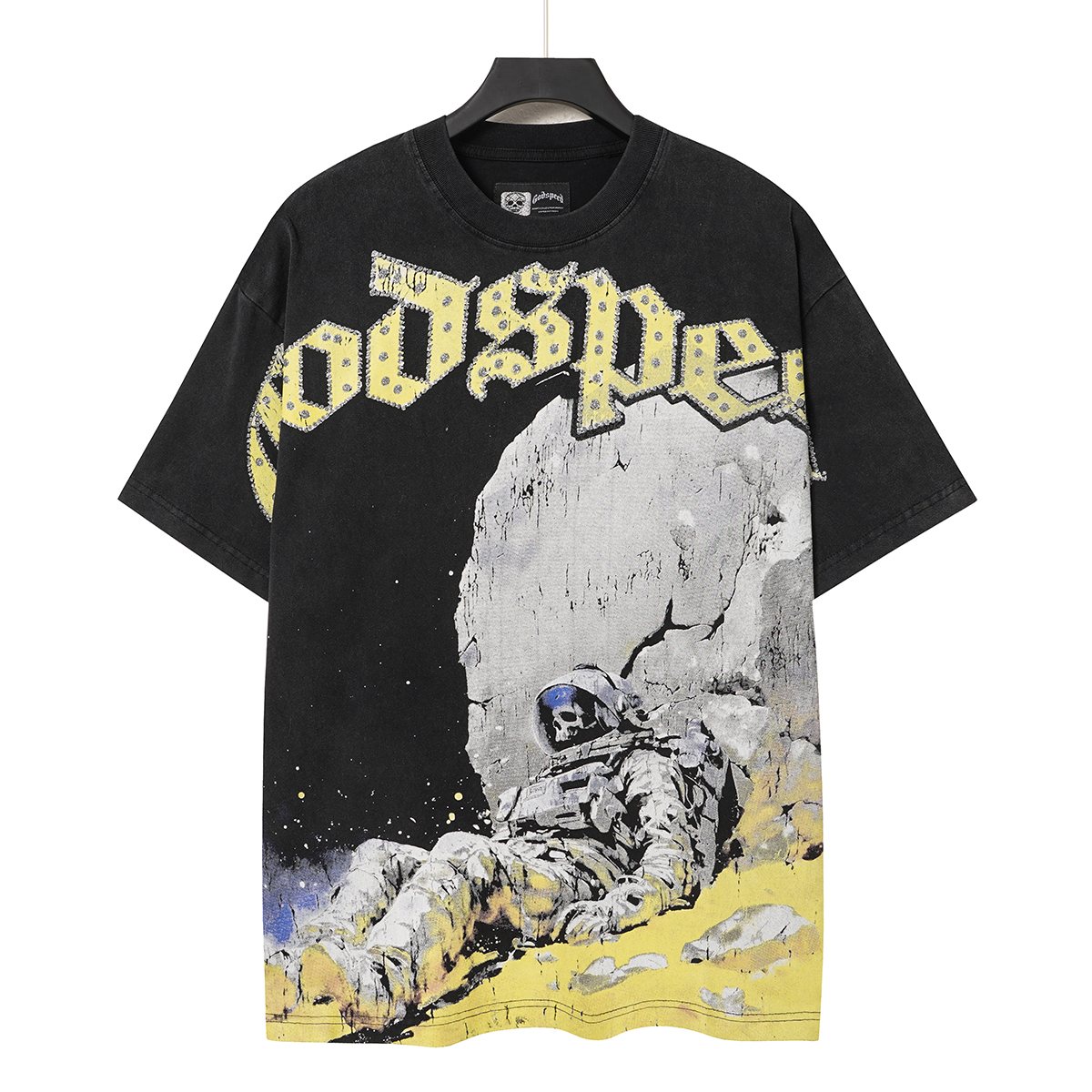 Godspeed Astronaut Graphic T-Shirt