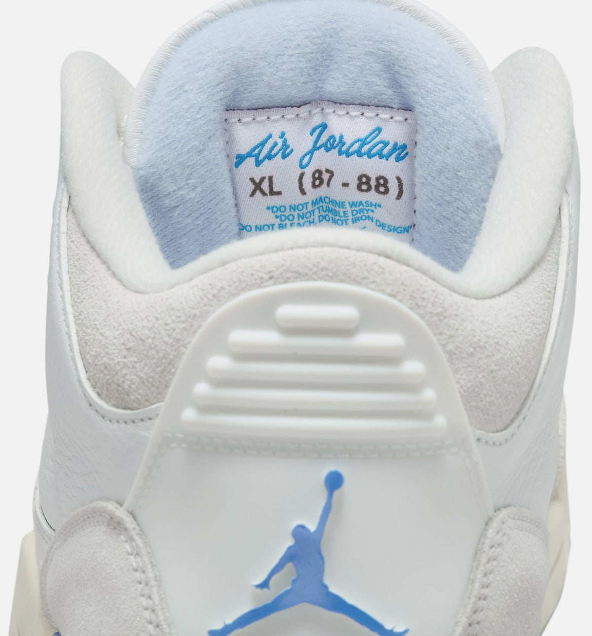 Air Jordan 3 Retro Lucky Shorts Men's Shoes - Summit White Hydrogen Blue Legend Blue