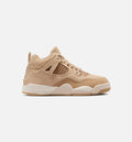 Air Jordan 4 Retro Cozy Girl Preschool Lifestyle Shoes - Hemp/Light Wood Brown