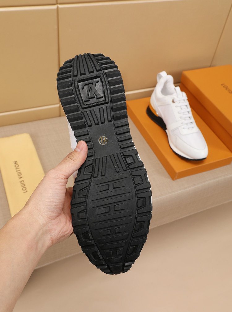 Louis Vuitton White Low-Top Sneakers