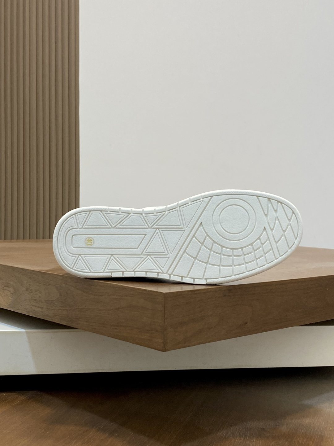 Prada Men's White Leather Panel Sneakers