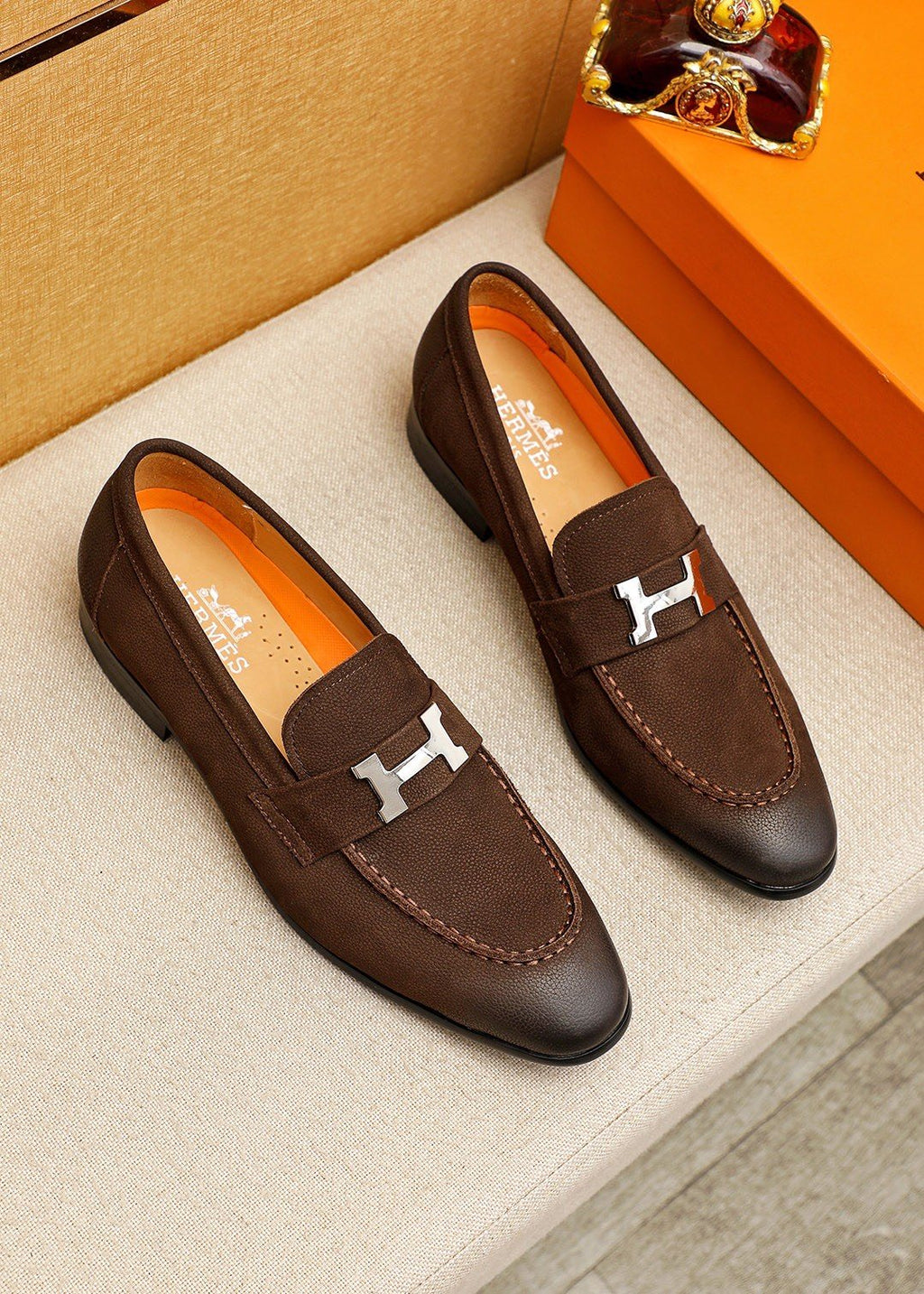 Hermès H-Hardware Loafers - Stacked Heel